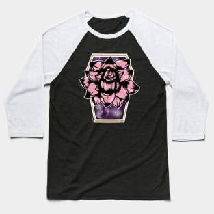 Coffin Roses Baseball T-Shirt